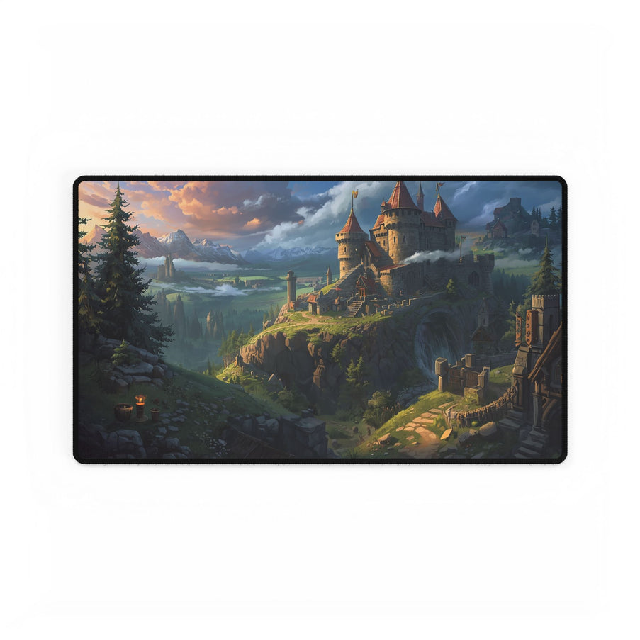 Runescape Fantasy Style Playmat, 24"X14" For Table Top Gaming, TCG Playmat, Magic Playmat, Gamer Gift, DND Accessory