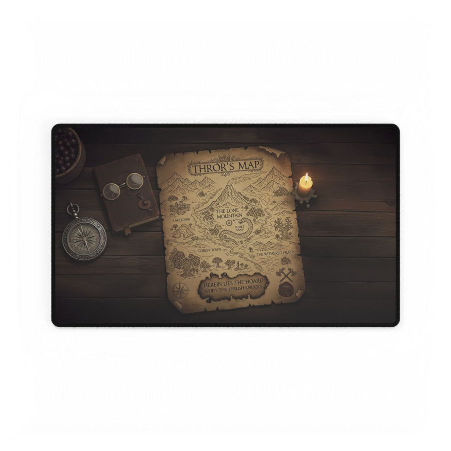 Thrors Map Playmat, 24"X14" For Table Top Gaming, TCG Playmat, Magic Playmat, Gamer Gift, DND Accessory